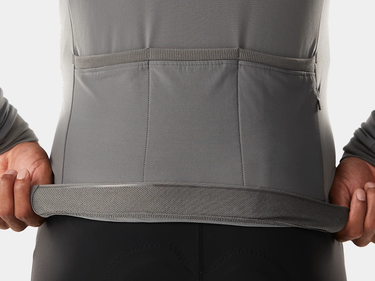 Koszulka rowerowa męska z długim rękawem Trek Circuit Grey