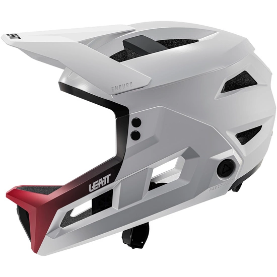 Kask rowerowy z wypinaną szczęką LEATT Helmet MTB Enduro 3.0 V26 creamwhite