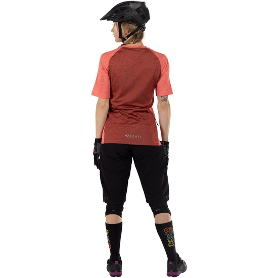 Koszulka rowerowa damska LEATT Jersey MTB Trail 2.0 Women coral