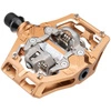 Pedały rowerowe SPD Leatt Pedals AllMtn 6.0 Clip-in 5x70mm frostbronze