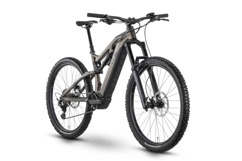 Rower elektryczny górski Raymon TrailRay 160E 9.0 720Wh stone/black