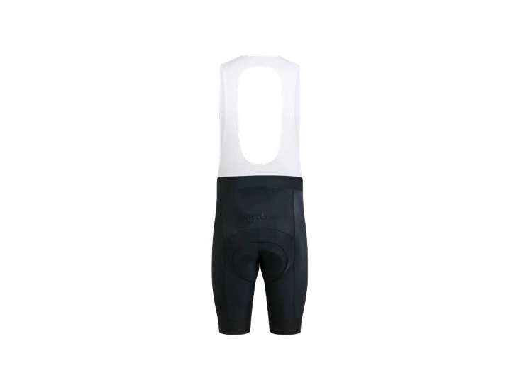 Spodenki rowerowe męskie Rapha Core z szelkami z wkładką Black