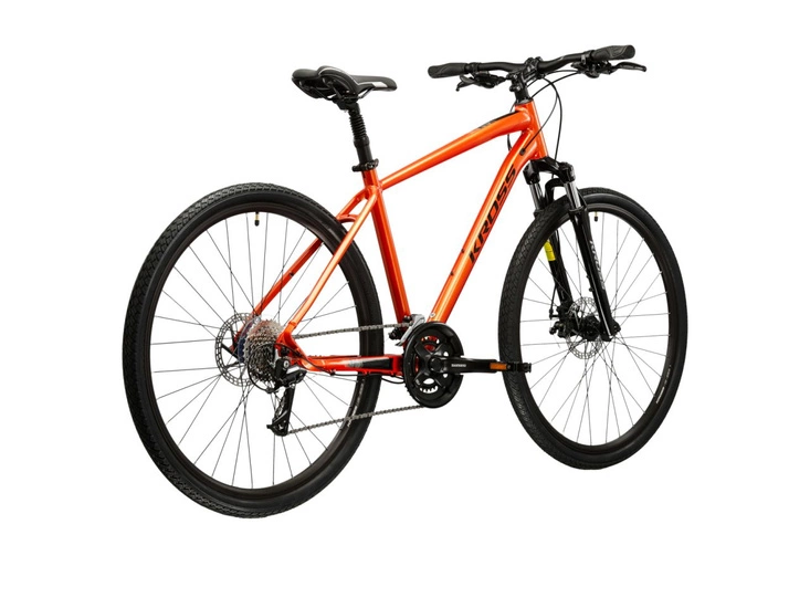 Rower crossowy Kross Evado 3.0 2025 pomarańczowy/czarny