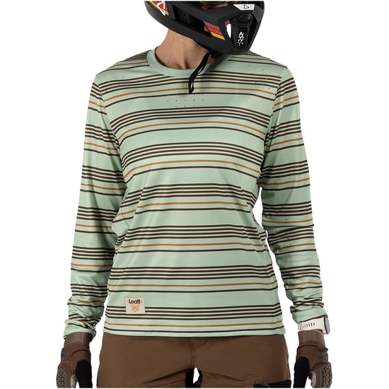 Koszulka rowerowa damska LEATT Jersey MTB Enduro 4.0 Women mint