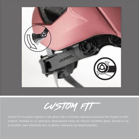 Kask rowerowy dziecięcy Alpina Pico pink sparkel