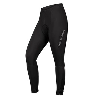 Spodnie rowerowe damskie Endura FS260-Pro Thermo Tight z wkładką Black