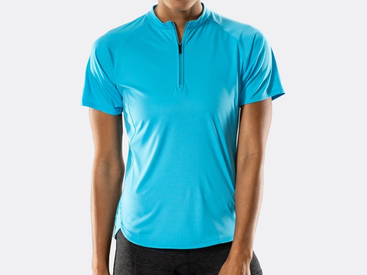 Koszulka rowerowa damska Bontrager Kalia Lazurowy