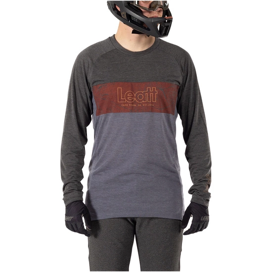 Koszulka rowerowa LEATT Jersey MTB Gravity 2.0 black