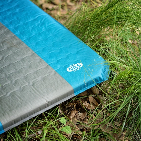 Mata samopompująca NILS CAMP NC4340 niebieski / szary