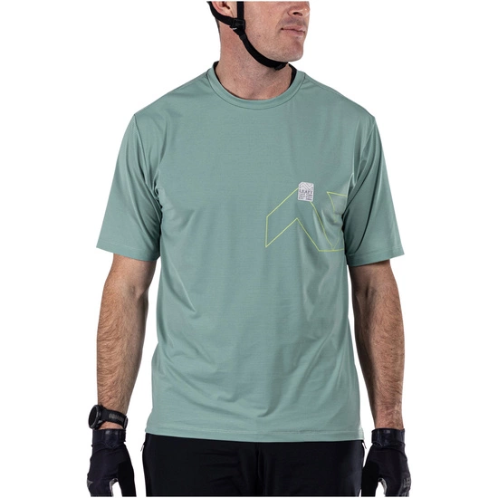 Koszulka rowerowa Leatt Jersey MTB Trail 1.0 X-Flow pistachio