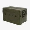 Składana skrzynia kempingowa z pokrywą NILS CAMP NCB4003 50L zielona