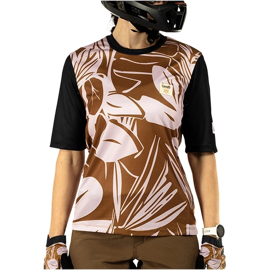 Koszulka rowerowa damska LEATT Jersey MTB Enduro 3.0 Women botanic