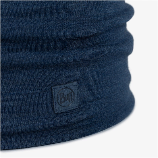 Bandana BUFF Merino Heavyweight Neck Warmer Solid Night Blue
