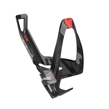 Koszyk na bidon Elite Cannibal XC fluo black/red