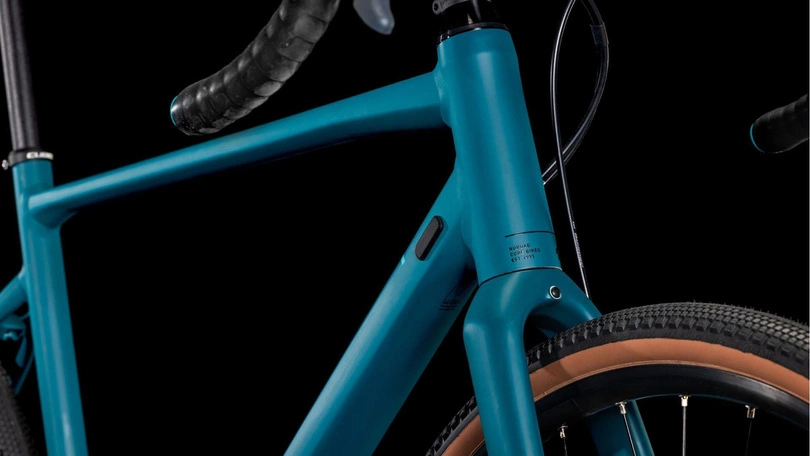 Rower gravel Cube Nuroad ONE 2025 poseidongreen/black