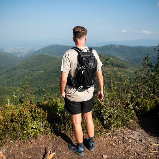 Plecak turystyczny NILS CAMP NC1950 black caver 18L