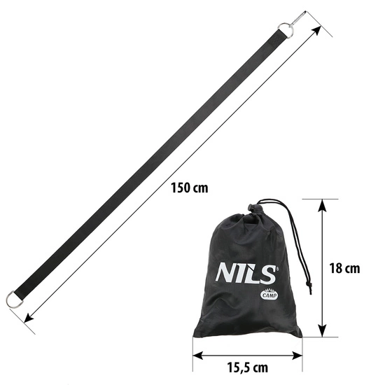 Zestaw lin do hustawki, hamaka NILS CAMP NC1722