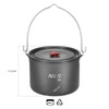 Garnek turystyczny z pokrywką NILS CAMP NC17117 4 L