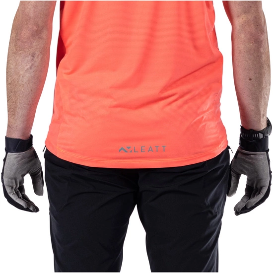 Koszulka rowerowa Leatt Jersey MTB Trail 1.0 X-Flow neon