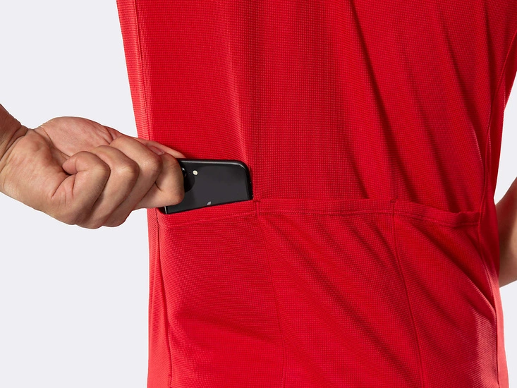 Koszulka rowerowa męska Bontrager Solstice Viper Red