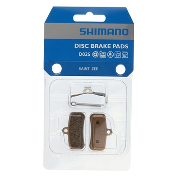 Klocki hamulcowe rowerowe metaliczne Shimano D02S
