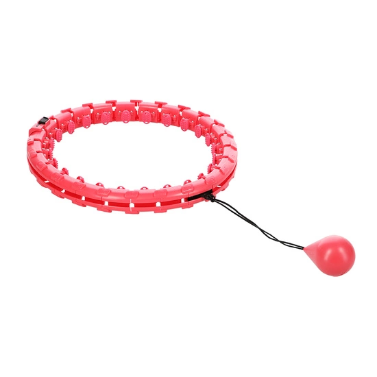Hula hop z obciążnikiem FH01 czerwony