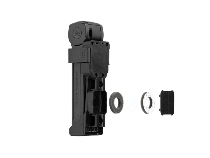 Zapięcie rowerowe TRELOCK FS 380 TRIGO X-PRESS 85 cm airtag smarttag black