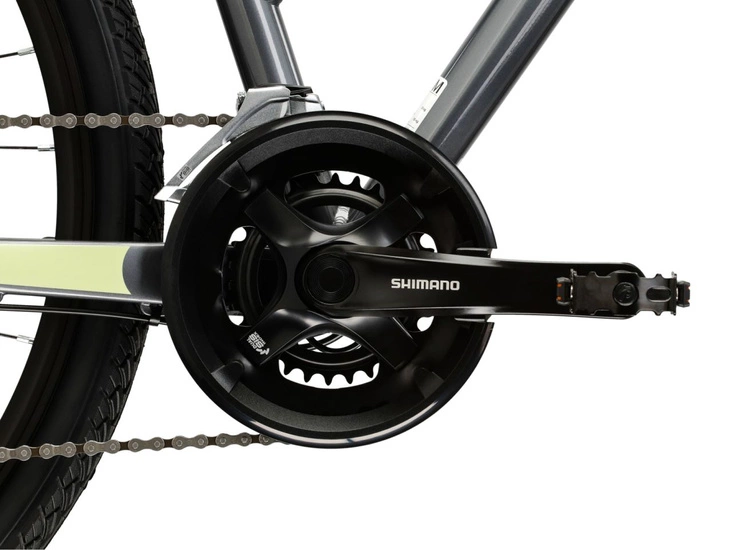 Rower crossowy Kross Evado 3.0 2025 szary/zielony