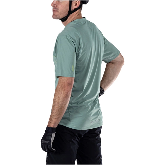 Koszulka rowerowa Leatt Jersey MTB Trail 1.0 X-Flow pistachio