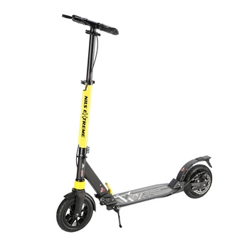 Hulajnoga klasyczna z hamulcem tarczowym NILS EXTREME HM208T black - yellow