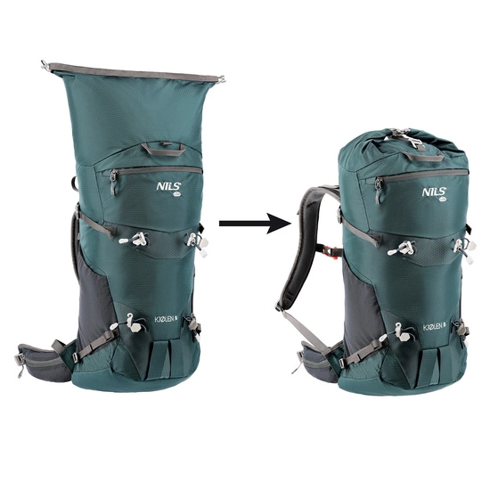 Plecak turystyczny NILS CAMP NC1938 zielony kjolen 40L