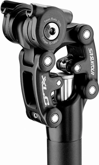 Sztyca rowerowa amortyzowana XLC SP-S11 30.9 x 350 mm