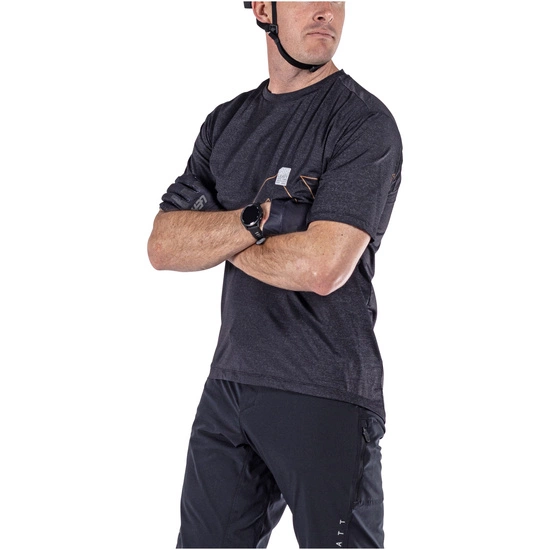 Koszulka rowerowa LEATT Jersey MTB Trail 1.0 X-Flow black
