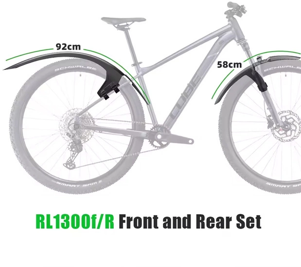 Błotniki rowerowe RBRL RL-1300FR Zestaw 26-29"