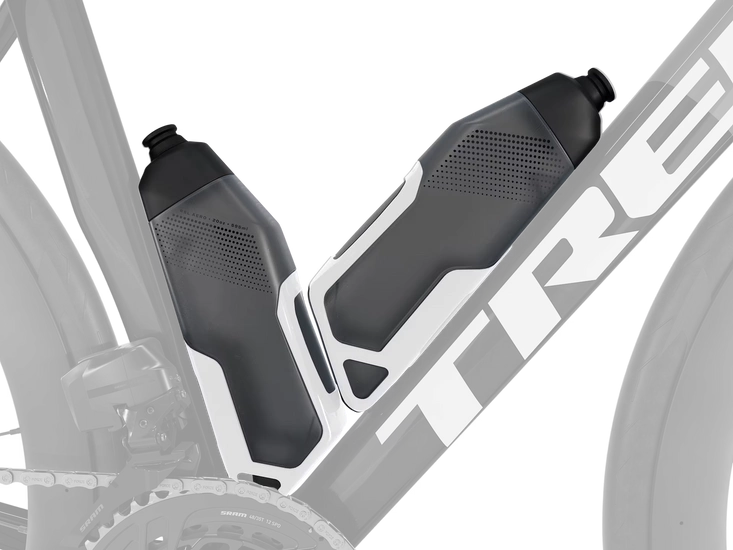 Bidon i koszyk na bidon Trek RSL biały era / szary
