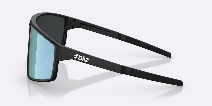 Okulary rowerowe Bliz P002 black/smoke/iceblue