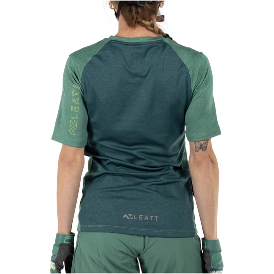Koszulka rowerowa damska LEATT Jersey MTB Trail 2.0 Women lagoon
