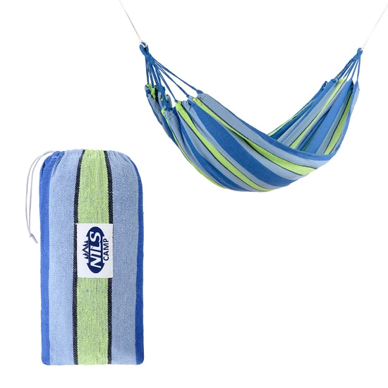 Hamak NILS CAMP NC9003 niebiesko-zielony