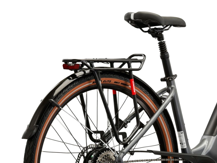 Rower elektryczny trekkingowy Kross Trans Hybrid 1.0 522 Wh 2025 szary