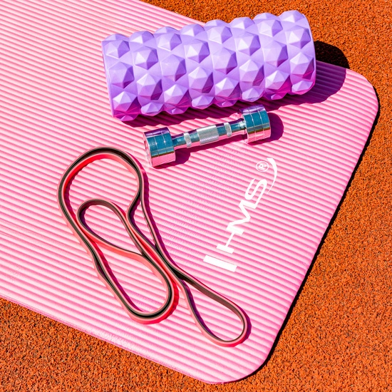 Mata do jogi HMS YM07 różowa