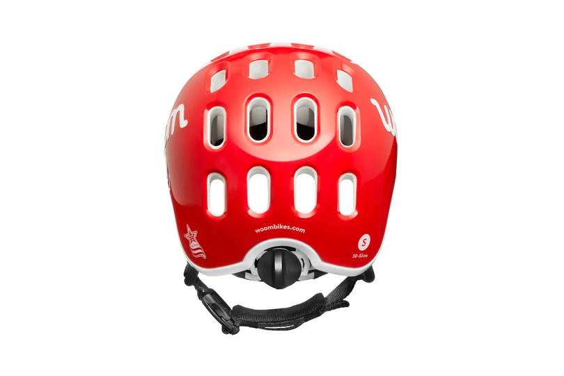 Kask rowerowy dziecięcy woom Kids red