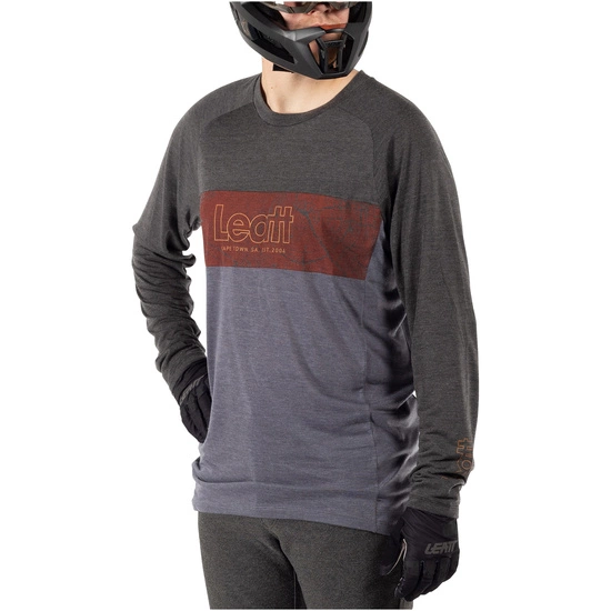 Koszulka rowerowa LEATT Jersey MTB Gravity 2.0 black