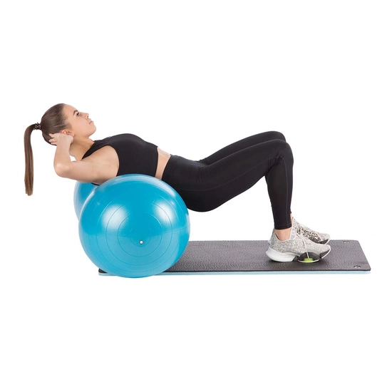 Piłka gimnastyczna orzeszek HMS YP05 niebieska