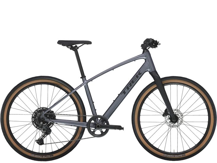 Zestaw: Rower crossowy Trek Dual Sport 3 Gen 5 2025 galactic grey + Akcesoria