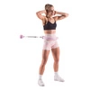 Hula hop z piłką grawitacyjną, licznikiem i pasem HMS HHW06 pink