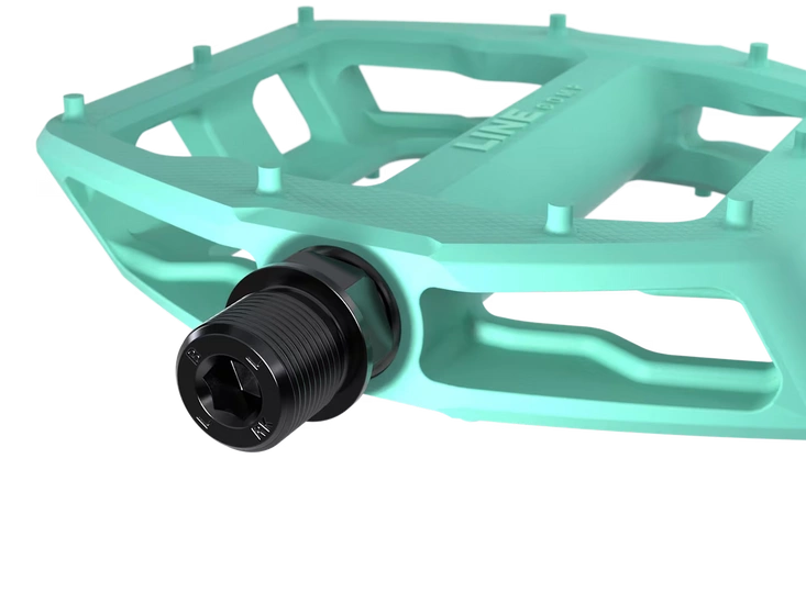 Pedały rowerowe Trek Line Comp Miami Green