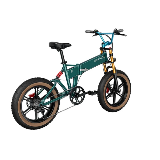 Rower elektryczny składany Fiido M1 Pro 250W 556.8Wh turkusowy