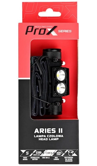 Lampka czołowa Prox Aries II 1100lm