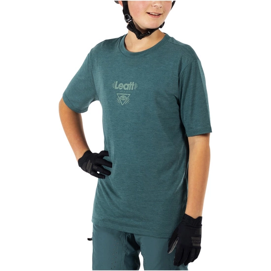 Koszulka rowerowa dziecięca LEATT Jersey MTB AllMtn 2.0 Junior Rozmiar: L Kolor: Teal