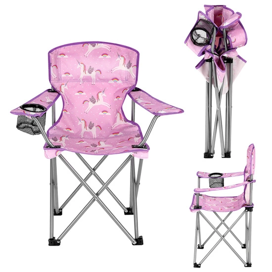 Krzesło turystyczne dziecięce składane NILS NC3001 unicorn